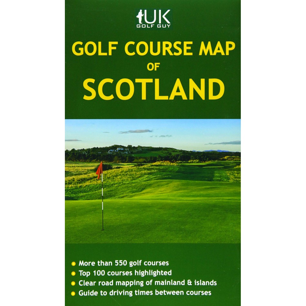 Golf Course Map of Scotland